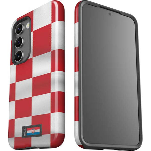 Croatia Soccer Flag Galaxy S23 Pro Case